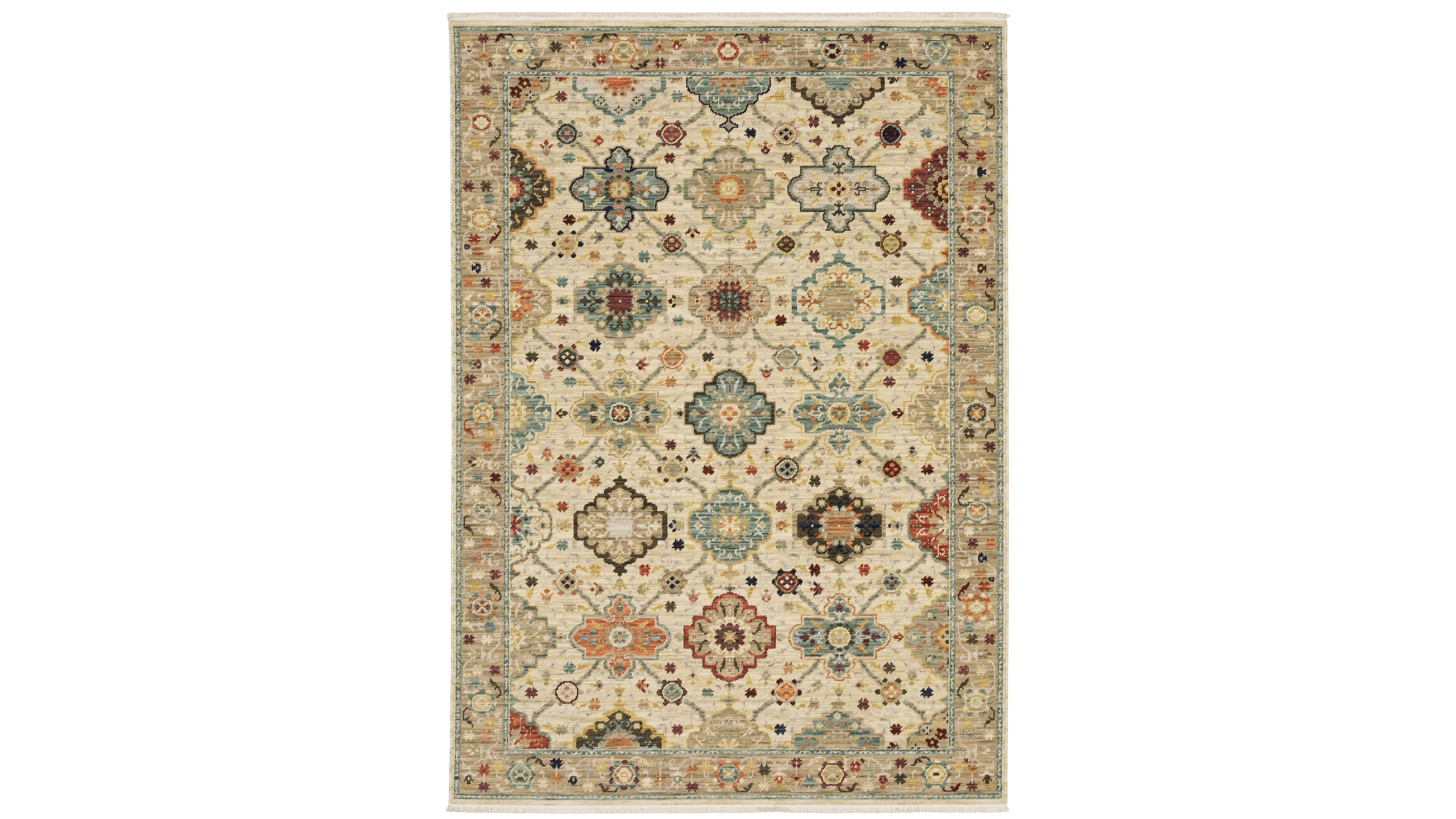 Oriental Weavers Lilihan 4601W 6'7"x9'6" Area Rug
