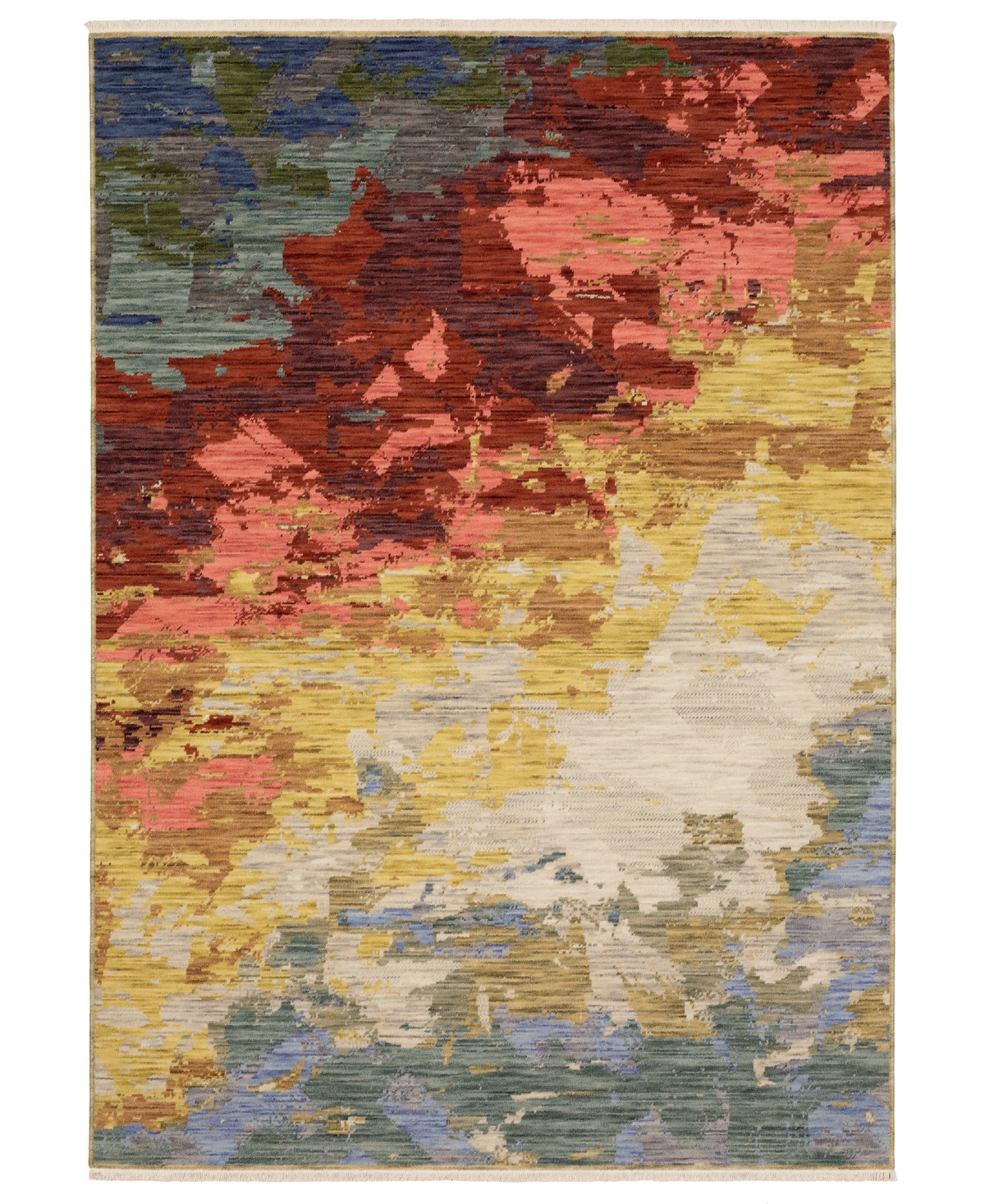 Oriental Weavers Soleri Sol04 2'x3' Area Rug In Sand