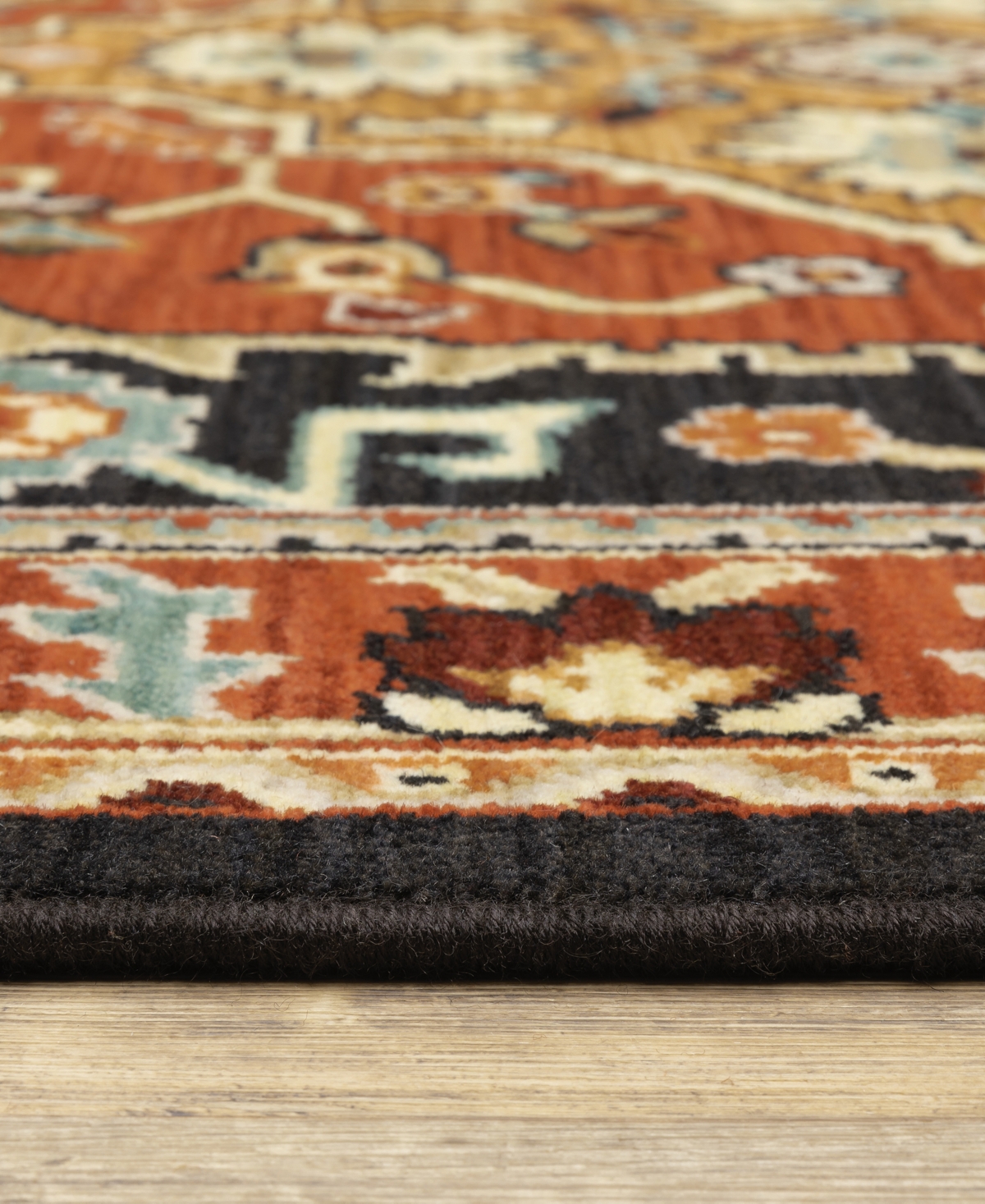 Oriental Weavers Lilihan 4929a 6'7"x9'6" Area Rug In Brown