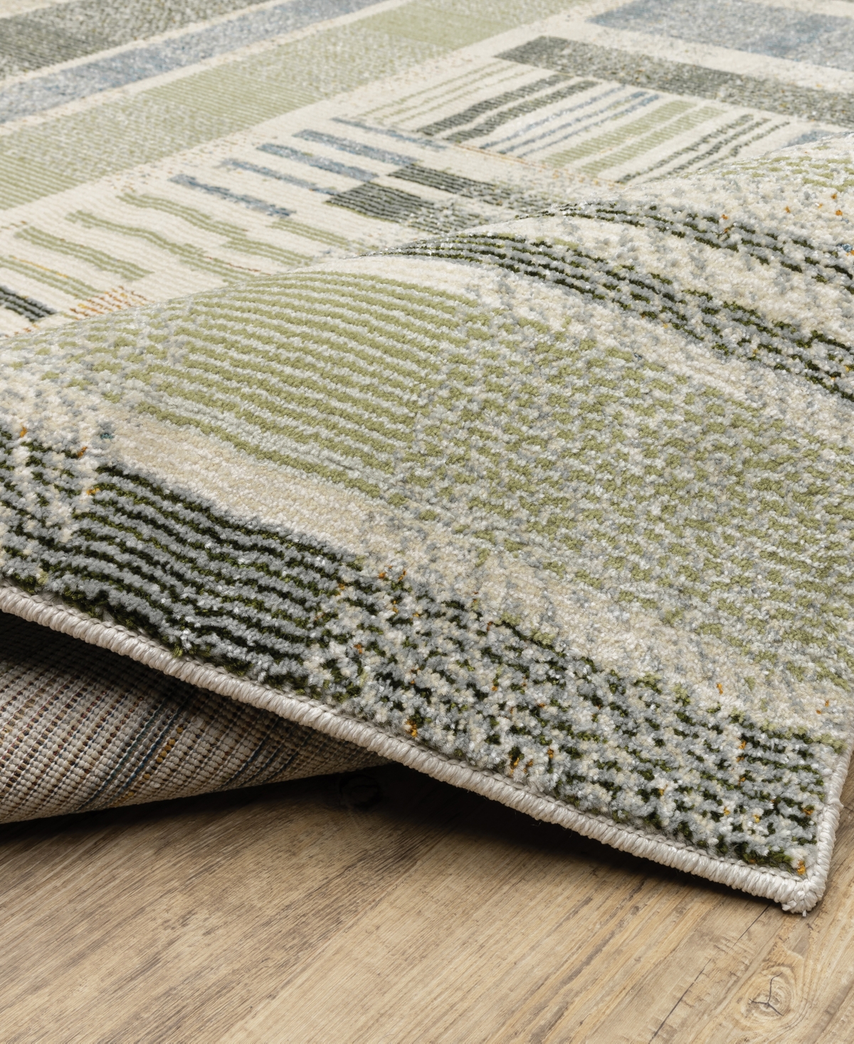 Oriental Weavers Atlas 752e0 2'6"x12' Runner Area Rug In Neutral