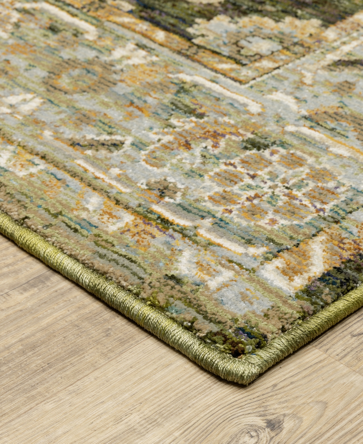 Oriental Weavers Andorra 2417b Area Rug, 6'7 X 9'6 In Green