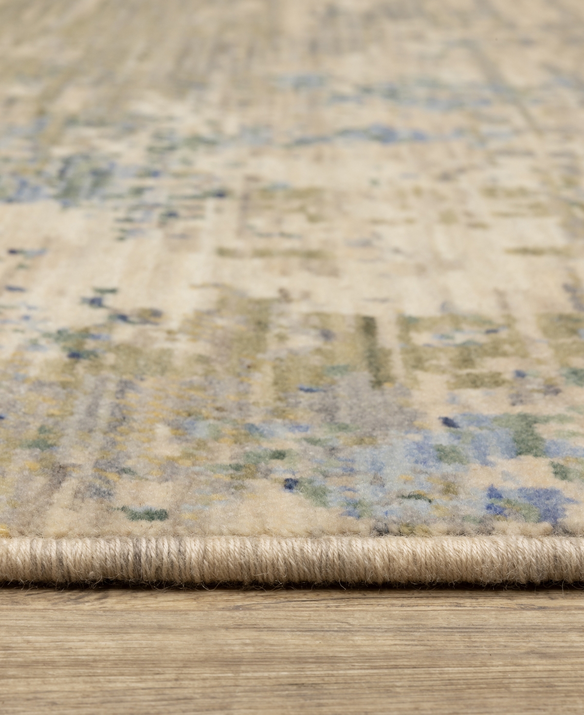Oriental Weavers Soleri Sol07 7'10"x10'10" Area Rug In Sand