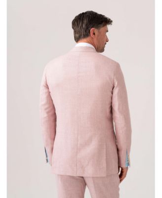 Men's Linen/Wool/Silk Blend Tailored Blazer