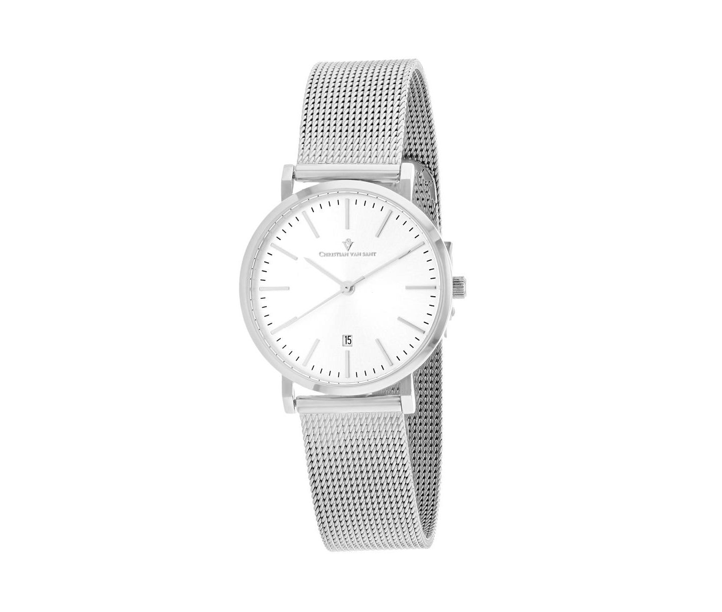 Женские часы Christian Van Sant Paradigm Silver Dial - CV4223, цвет: Серебряный — фото 1