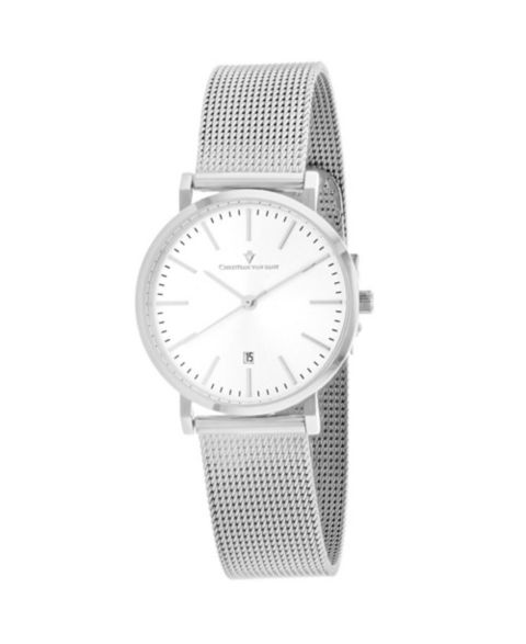 Женские часы Christian Van Sant Paradigm Silver Dial - CV4223, цвет: Серебряный