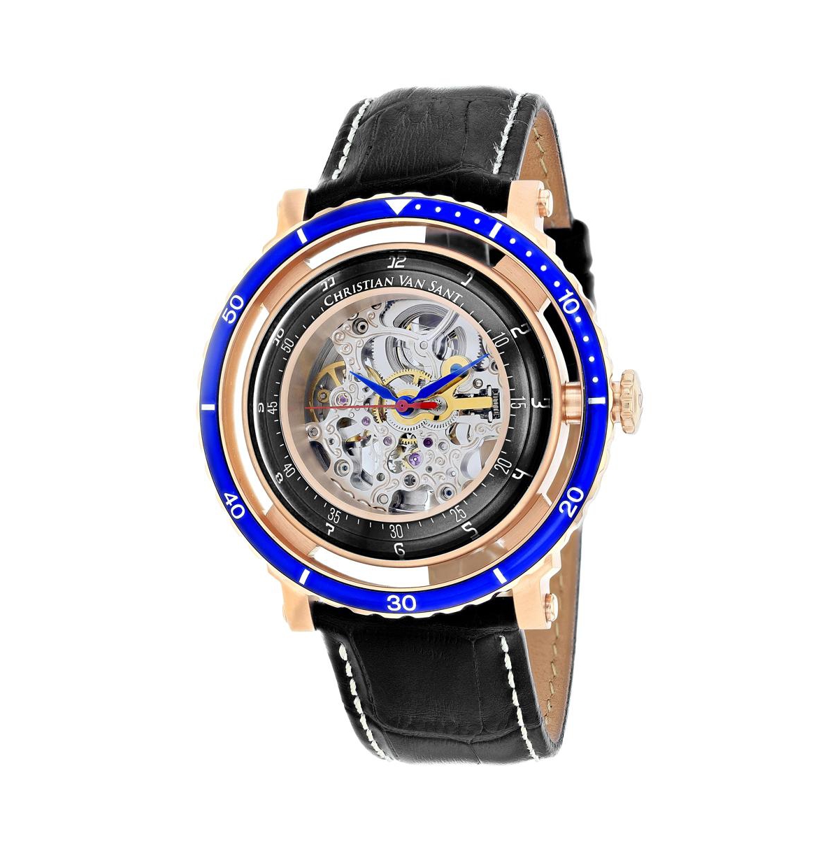 Men's Dome Silver Dial Watch - CV0743 - Silver