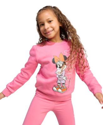 Big Girls 2-Piece Disney Minnie Mouse T-Shirt and Joggers Set