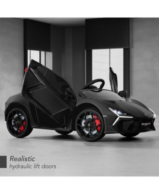 Kids 12V Ride-On Car Officially Licensed Lamborghini Revuelto w/ Remote, LED Lights