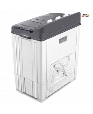 Portable Mini Compact Twin Tub 20Lbs Total Washing Machine Washer