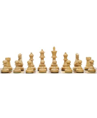 English Staunton Chess Pieces, Weighted with 4 in. King