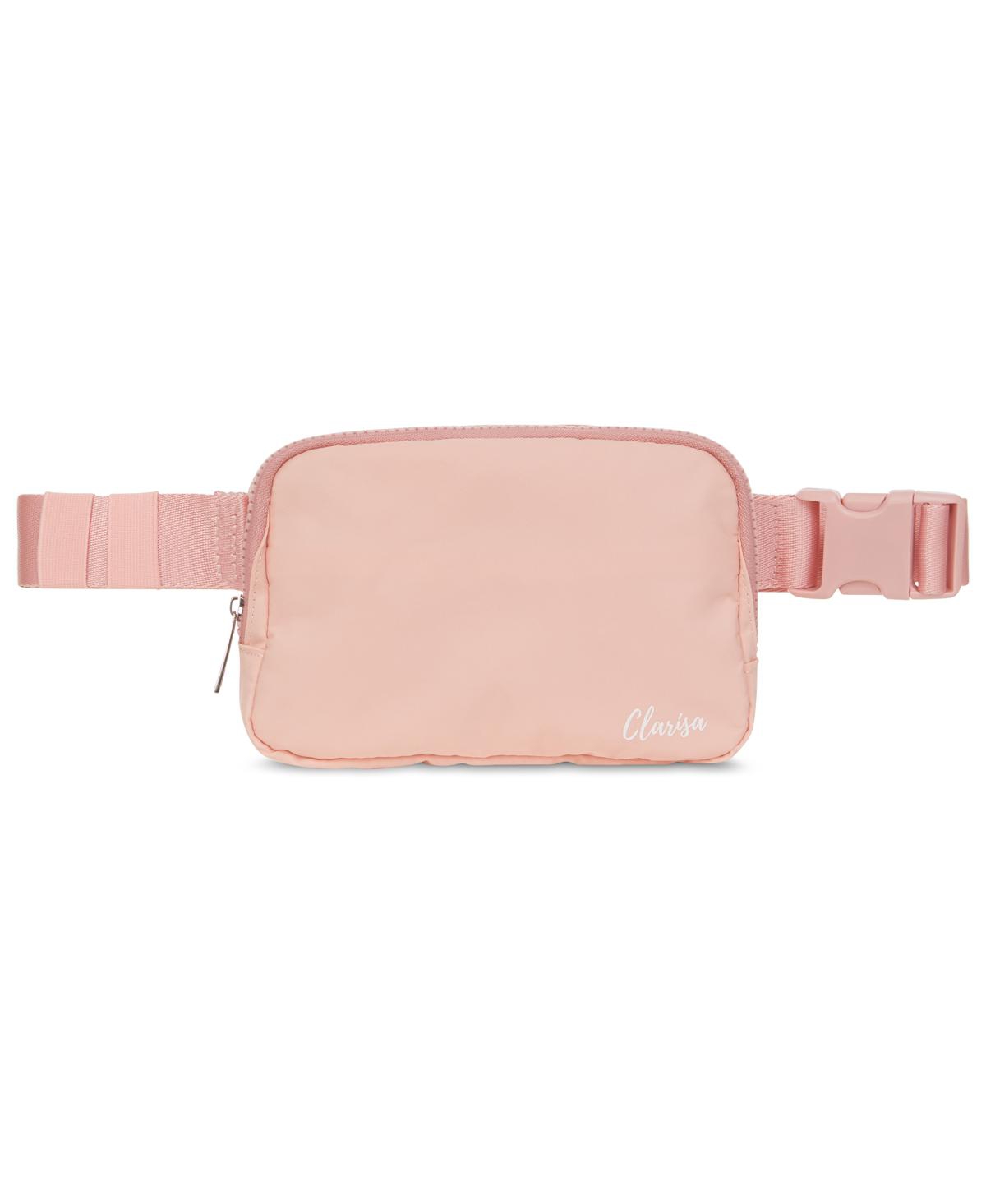Multi Compartment Crossbody Bag - Pink