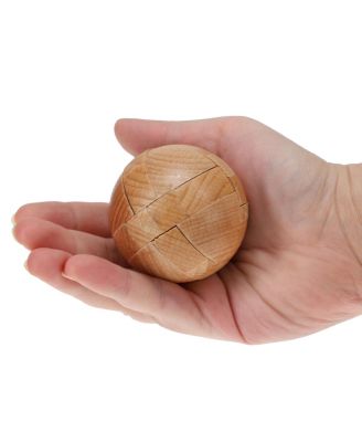 Solid Wood 3D Sphere Puzzle