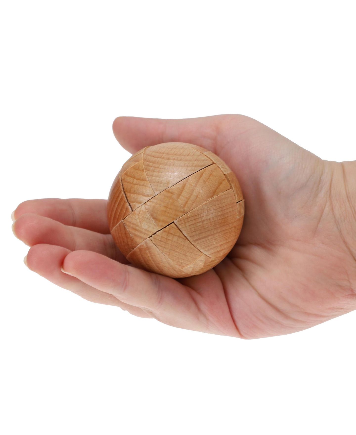Детский пазл WE Games Solid Wood 3D Sphere Puzzle, 12-Piece, Ages 12+ — фото 5