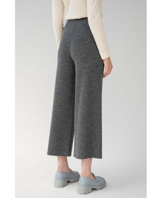 Women's Zoe Checkered Knit Trousers
