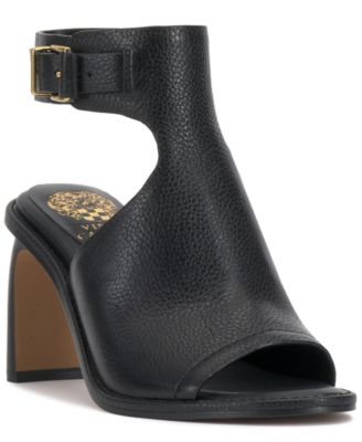 Vince Camuto - Women's Faelan Ankle Strap Peep Toe High Heels