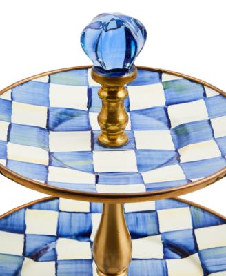 Royal Check 3-Tier Sweet Stand