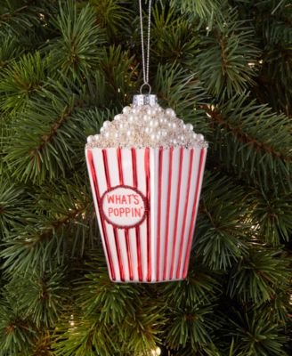 Foodie Popcorn Box Ornament, Macy's Exclusive 