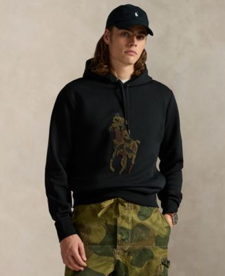 Polo Ralph Lauren Men's Camo Big Pony Double-Knit Hoodie - Macy's