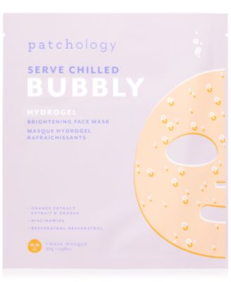 Patchology - Bubbly Cheeks Brightening Hydrogel Face Mask