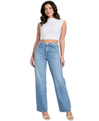 GUESS - Women's High Rise Straight-Leg Jeans