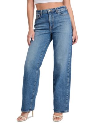 Women's High Rise Straight-Leg Jeans