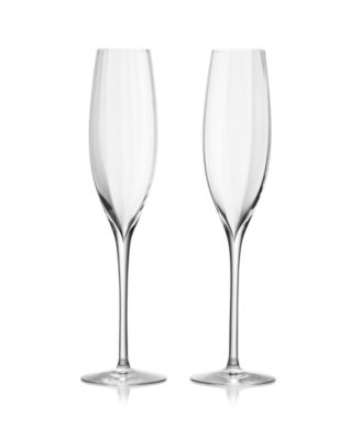 Waterford - Optic 2-Pc. Classic Champagne Flute Set