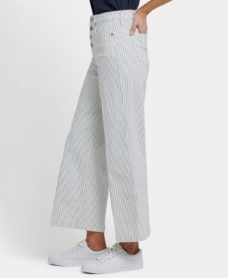 Women's High Rise Teresa Wide Leg Ankle Jeans