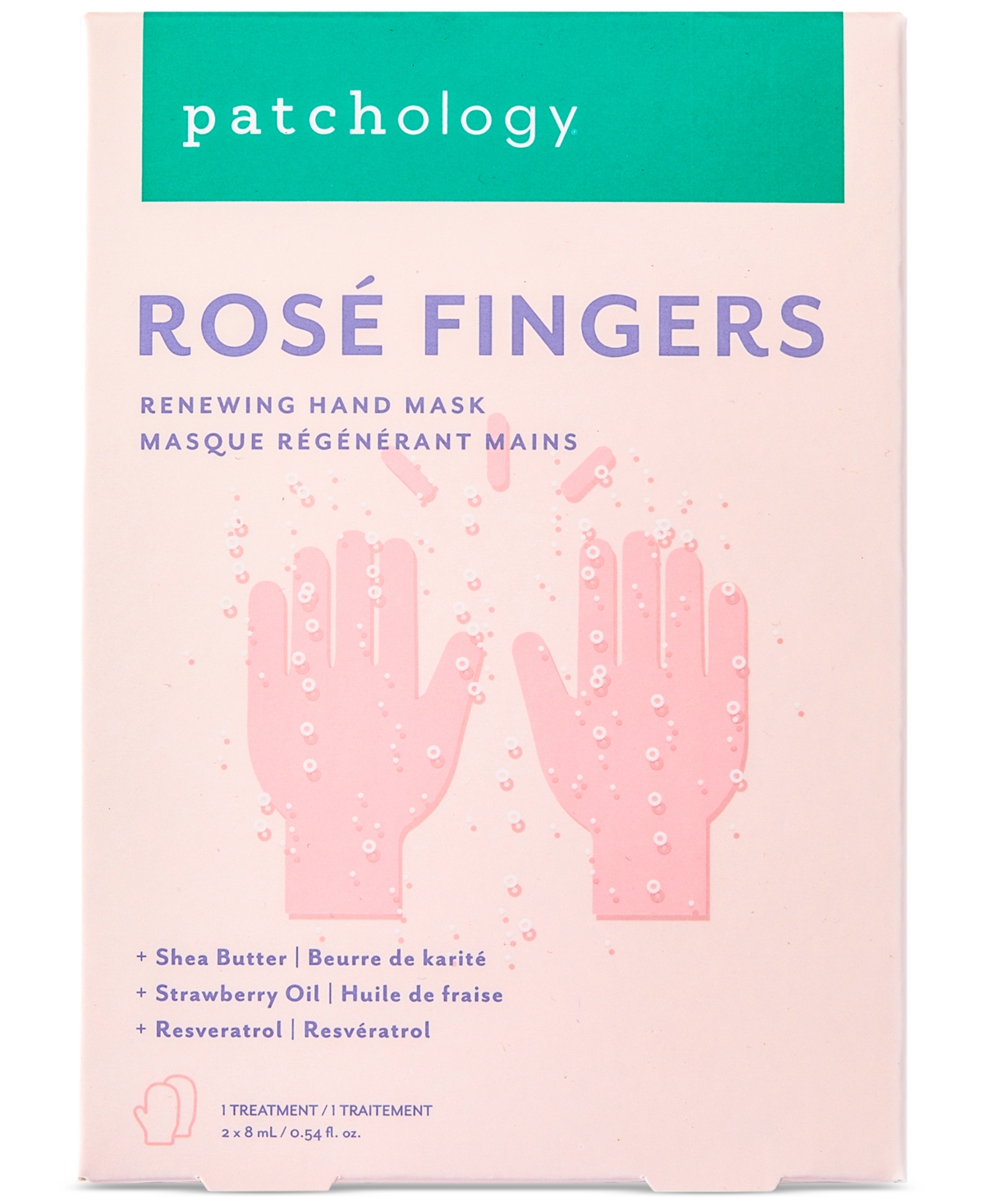 Rose Fingers Renewing Hand Mask