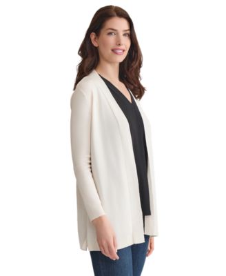 Women's Relaxed V-Neck Open Cardigan