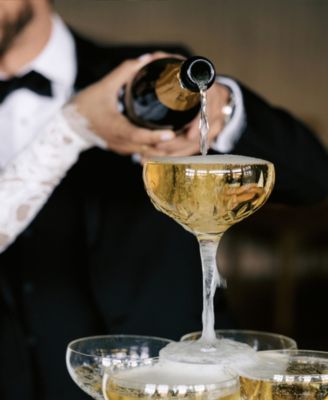 Lismore Essence Champagne Saucer 9.5oz, Set of 2