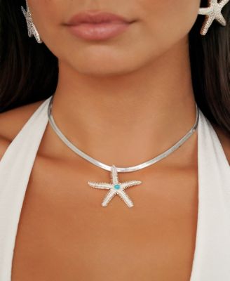 Mermaid Cove Starfish Pendant Necklace