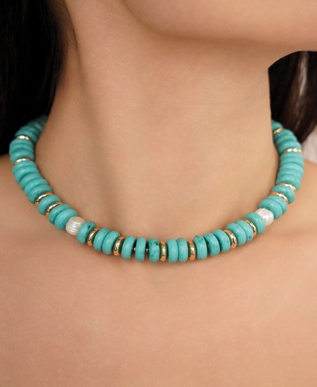 Ettika Amalfi Choker Necklace In Gold