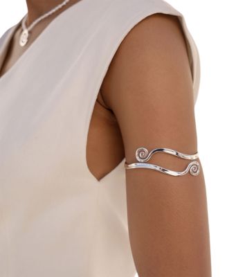 Intertwined Aura Arm Cuff Bracelet