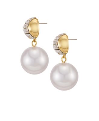 Cultivated Pearl Drop Earrings