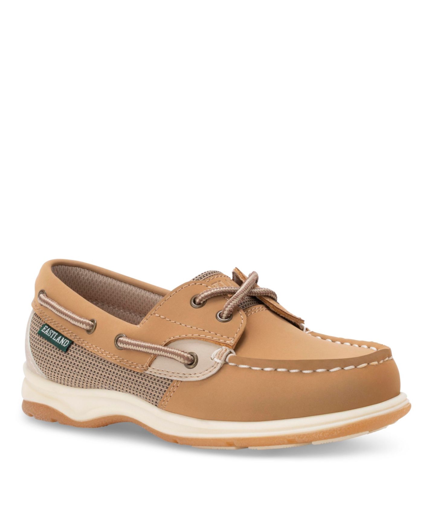Туфли Eastland Shoe Solstice Boat Shoe для мальчиков, цвет: Рыжевато-коричневый — фото 1
