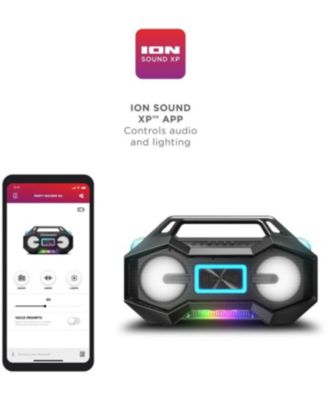 iSP147 Party Rocker Go Portable Bluetooth Speaker - IPX5 - FM Radio - 60W (Black)