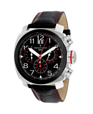 Mens Grand Python Black Dial Watch Cv3au1