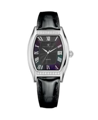 Womens Gemma Black Dial Watch Cv2440