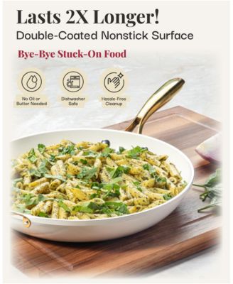 Natural Collection 14 inch Ceramic Coating Fry Pan