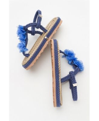 SANTRA Lace-Up Thong Sandals (Women)