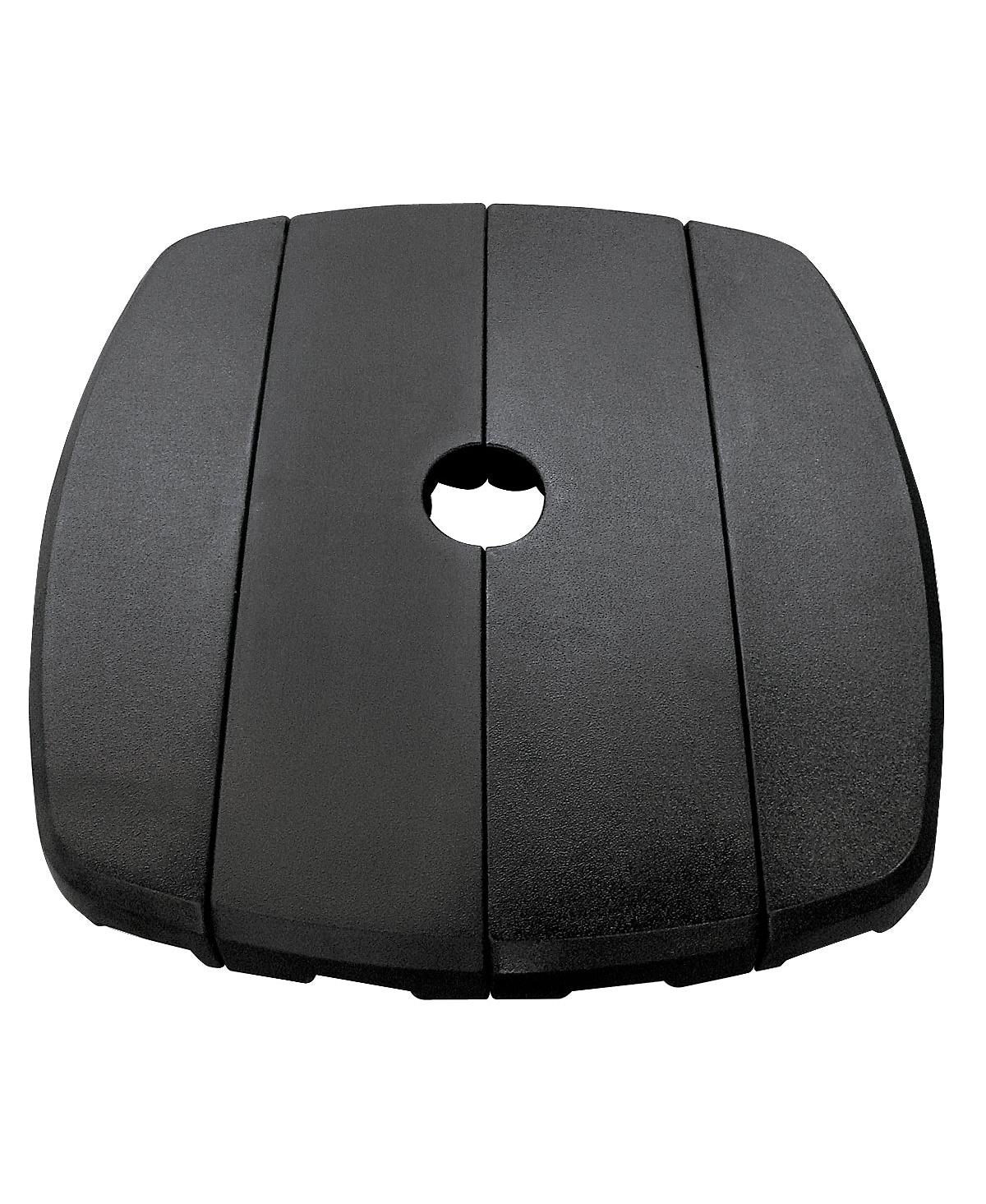 4 Section 28 lbs Resin Patio Umbrella Base - Black