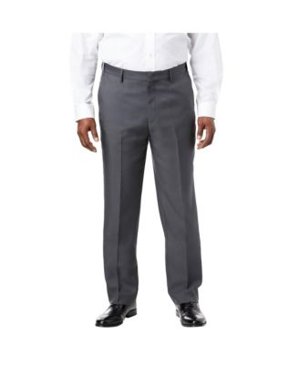 Big & Tall Easy Movement Plain-Front Expandable Dress Pants