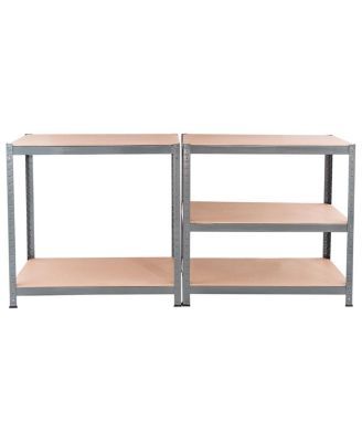 Heavy-Duty Adjustable 5-Level Storage Shelves for Garage, Basement, or Utility Organization