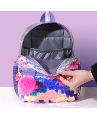 Kids Unicorn Sequin Backpack