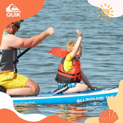 Life Vest USCG Approved with Quick-Release Buckles for water sports