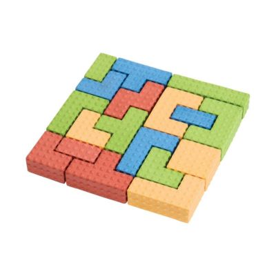 Kaplan Early Learning Textured Puzzle Blocks - 36 Pieces