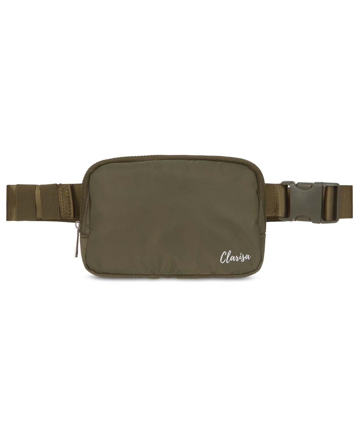 Multi Compartment Crossbody Bag - Green