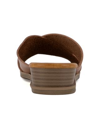 Women's Jumble Criss Cross Wedge Sandals