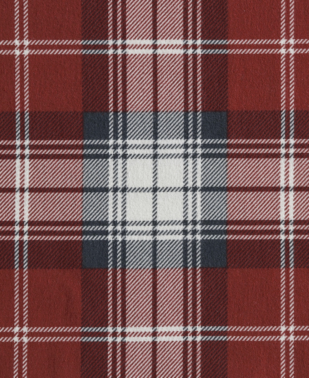 Eddie Bauer Printed Cotton Flannel 4-pc. Sheet Set, King In Red