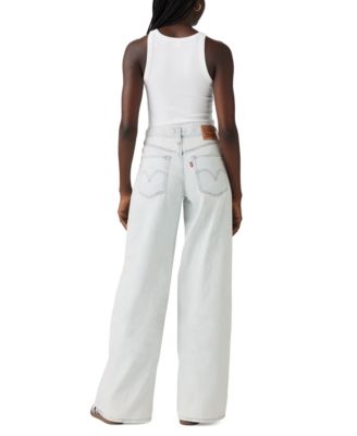 Women's Mid Rise Cotton 94 Baggy Jeans